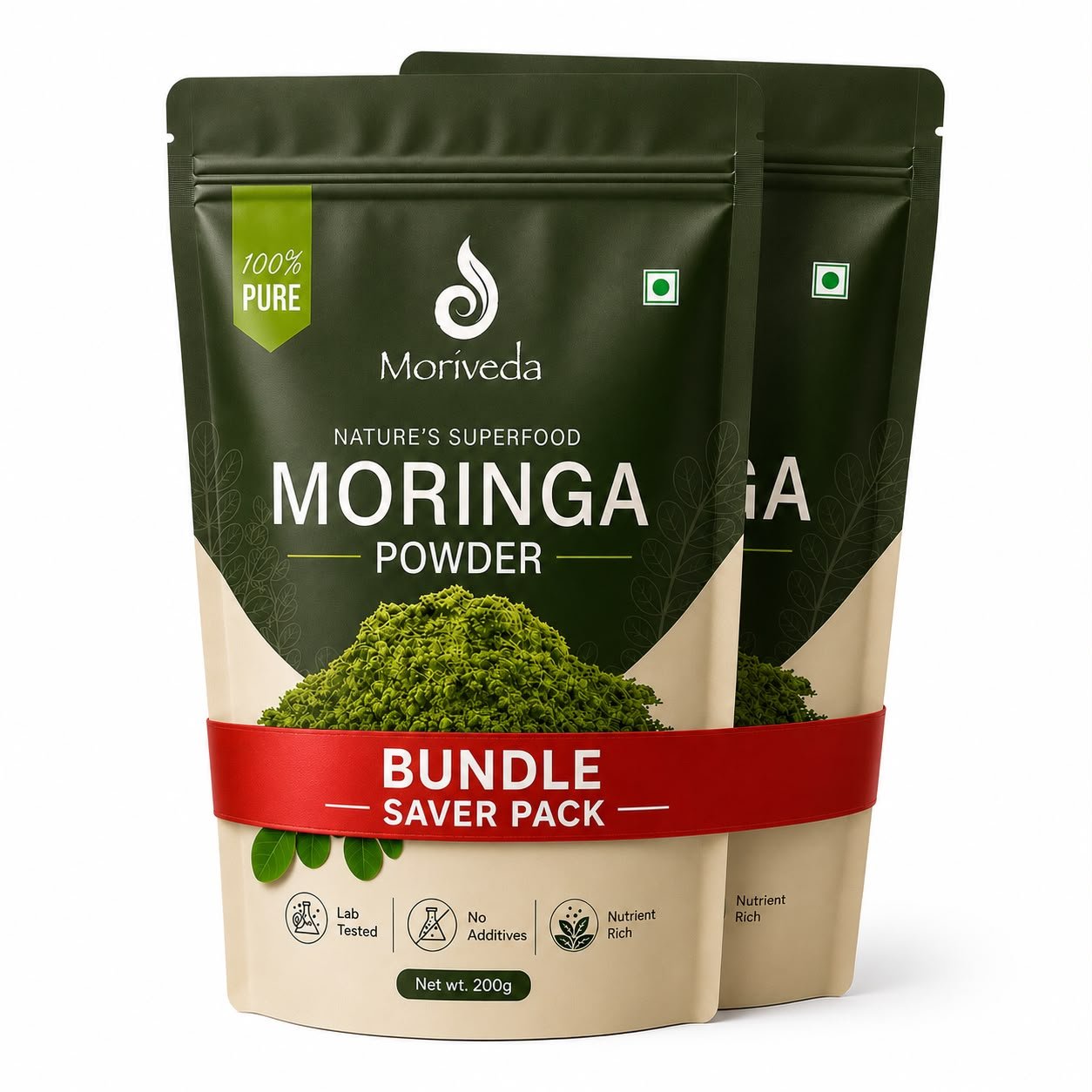 Moriveda Moringa Value Pack (2 Packets)